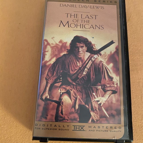 The Last of the Mohicans VHS tape like new, Widescreen NTSC