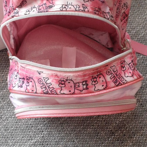 Hello Kitty backpack used, pink, Gim brand for girls 4-5 years