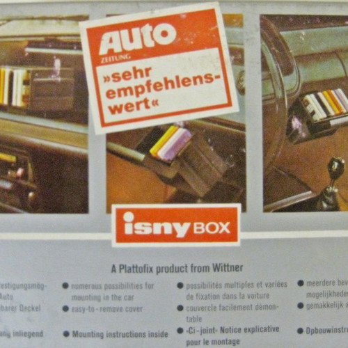 Car cassette case with 10 cassette capacity new