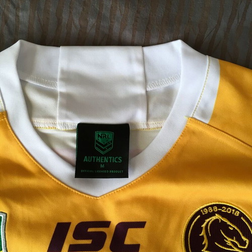 Brisbane Broncos 2018 Heritage Jersey like new, authentic