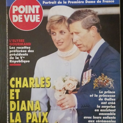 Point de Vue Princess Diana May 1995 magazine