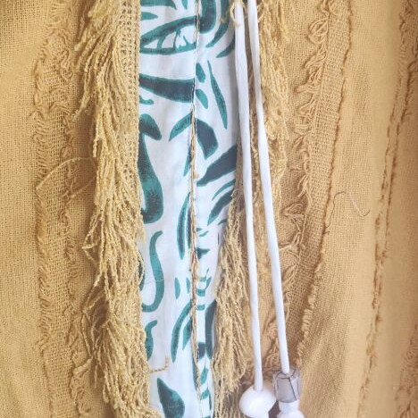 Be Sunset Bree Boho Mini Dress new, multicolor, handmade premium cotton