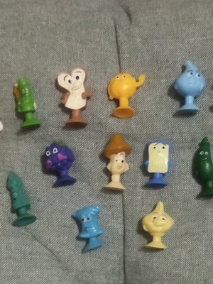 Stikeez fruits and vegetables collection, 15 pieces