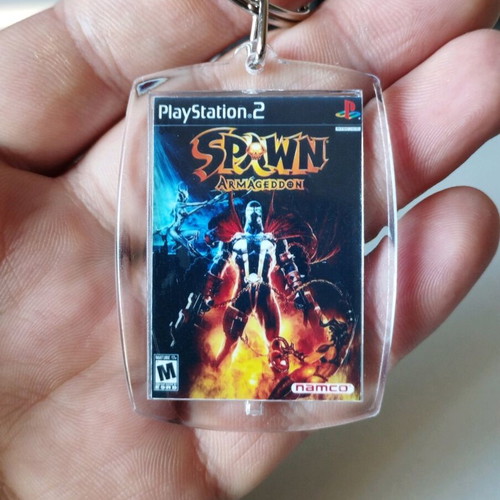 Spawn Armageddon PS2 keychain
