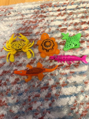 Children's toys used, all together pack