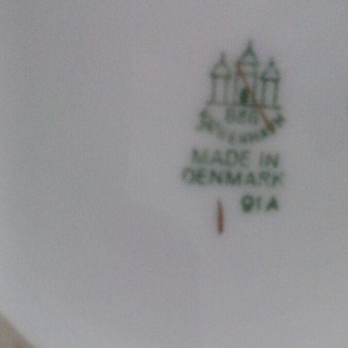 Bing & Grøndahl Seagull porcelain coffee pot vintage Denmark No. 91A