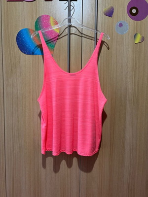 Sportswear top used, size M, pink
