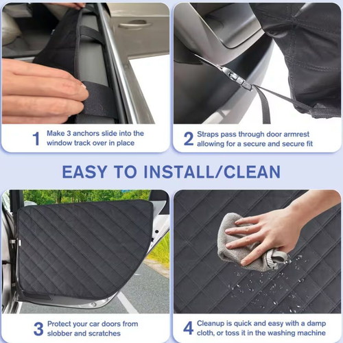 Dog Car Door Protectors set of 2 like new