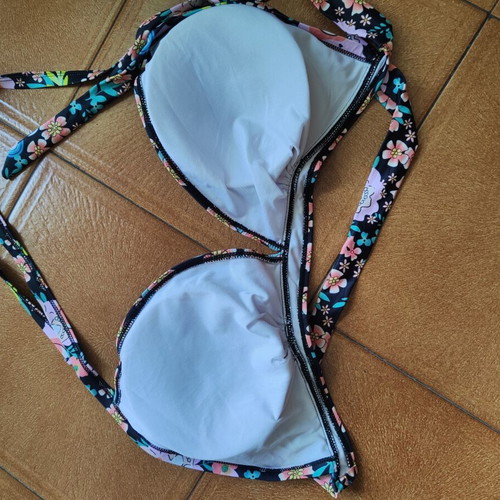 Shein swimwear set like new, plus sizes, black and colorful