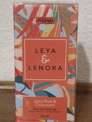 Figenzi LEYA & LENORA Spicy Musk & Citrus 50ml perfume new, sealed
