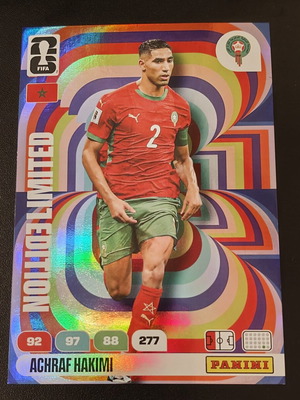 Hakimi Panini Adrenalyn XXL card