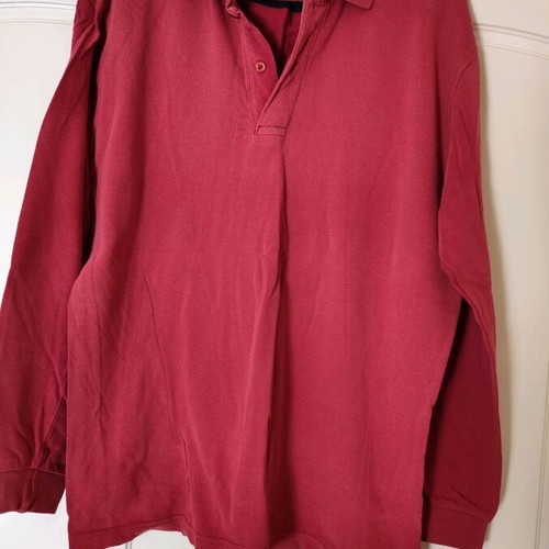 Men's shirt used, size L, red