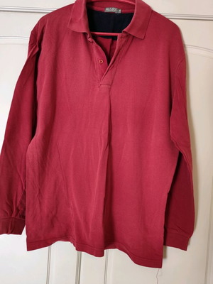 Men's shirt used, size L, red