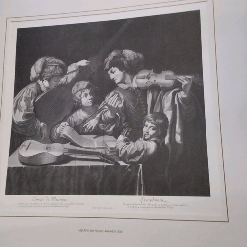 Chalcography Concert of Music by Steph Picart Romanus like new