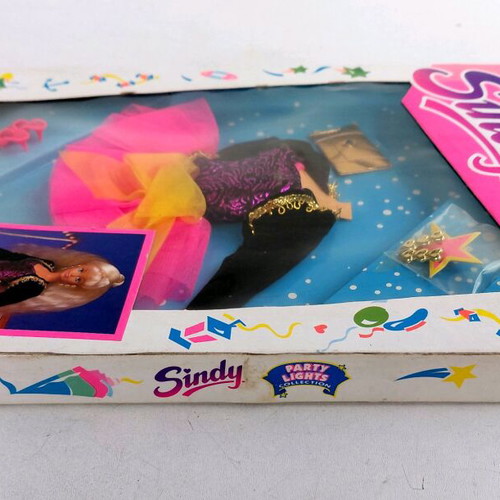 Sindy Party Lights Dress new, sealed 1991 Hasbro