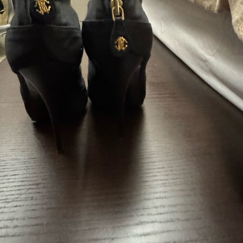 Roberto Cavalli shoes size 38 like new, black