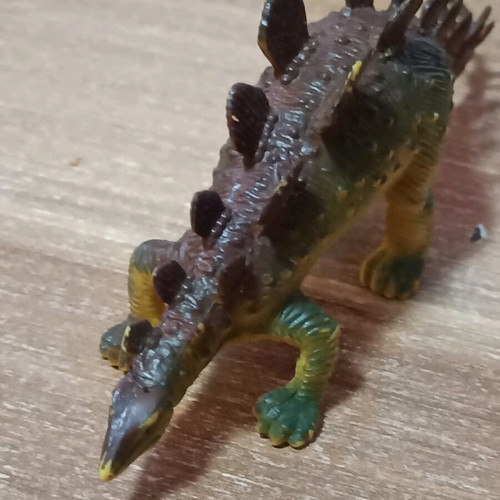 Stegosaurus dinosaur figure used, length 12cm