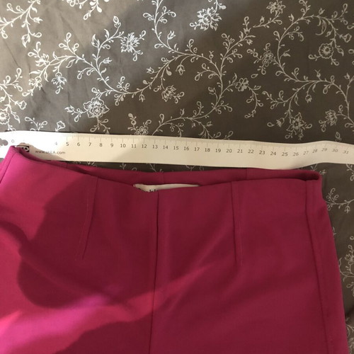 Bershka fuchsia wide-leg pants like new with inner slits