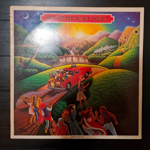 Weather Report Procession LP άλμπουμ μεταχειρισμένο, τζαζ φιούζιον