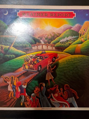 Weather Report Procession LP άλμπουμ μεταχειρισμένο, τζαζ φιούζιον