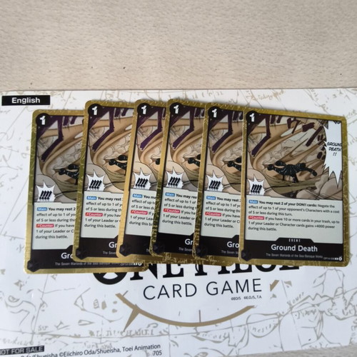 One Piece Card Game like new