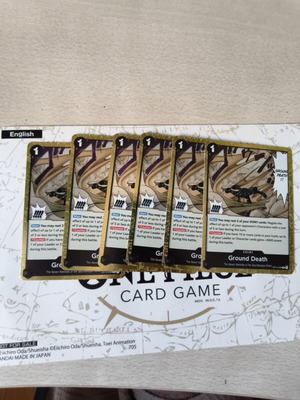 One Piece Card Game like new