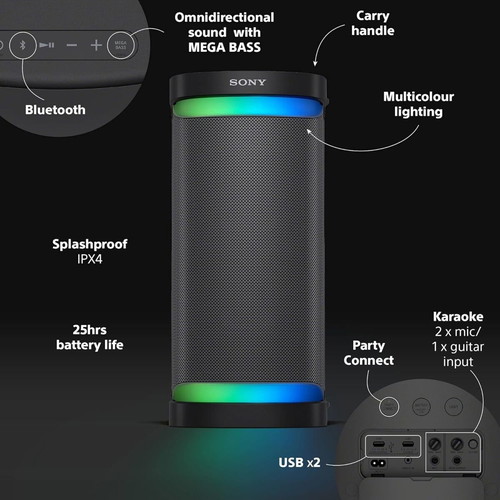 Sony SRS-XP700 Portable Bluetooth Speaker like new