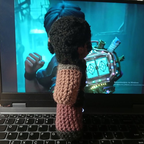 Sevika Crochet Plushie handmade from Arcane new