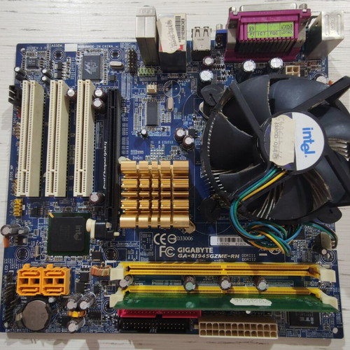 Gigabyte Motherboard 8I945GZME-RH like new with Intel Core2 4300 CPU and 512MB Ram