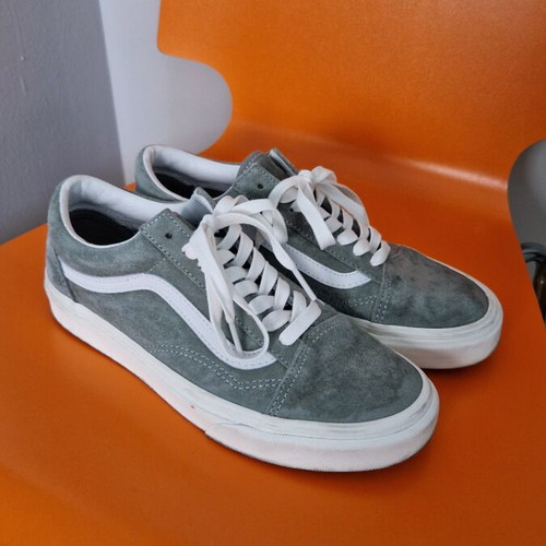 Vans Old Skool sneakers size 38.5, suede gray, like new