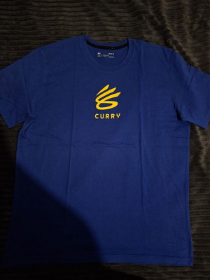 Under Armour μπλούζα Steph Curry large σαν καινούργια, μπλε