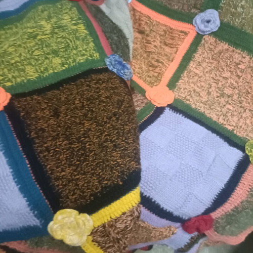 Handmade blanket like new vintage style