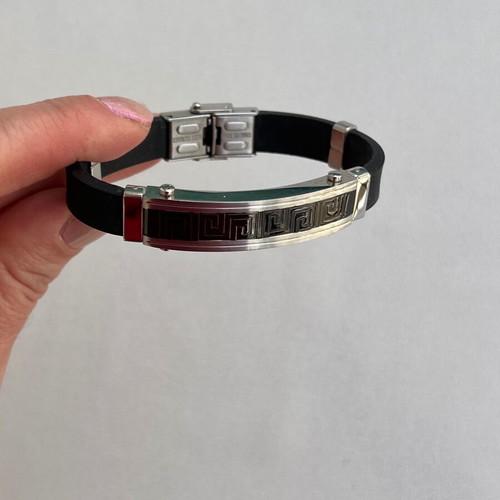 Men's bracelet with Meander pattern like new