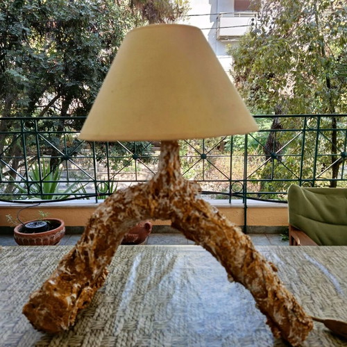 Table lamp handmade unique