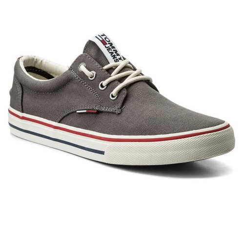 Tommy Jeans Low Cut Textile Trainers new, grey