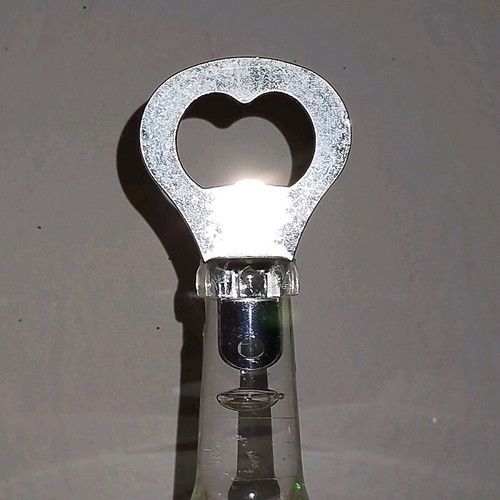 Bottle opener from Limnos like new with shells and glitter