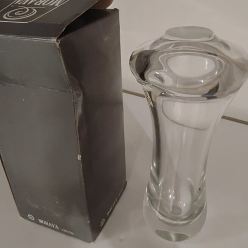 Morava Handmade Crystal Vase new