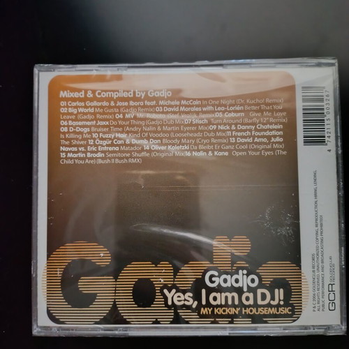 Gadjo Yes, I Am A DJ! My Kickin' Housemusic CD new, electronic