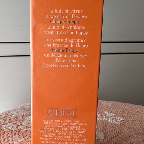 Clinique Happy Eau de Parfum 50 ml like new