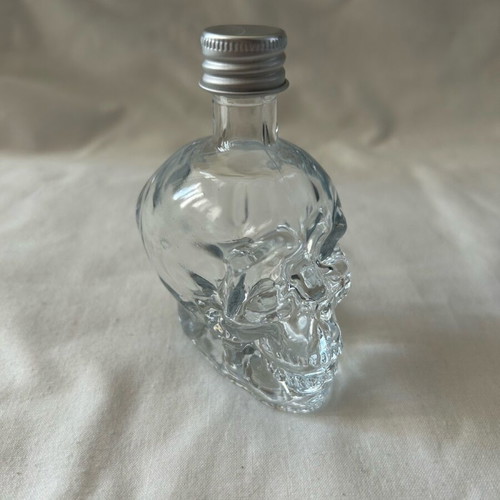 Glass Skull Bottle 50ml like new from Jumbo