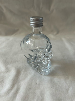 Glass Skull Bottle 50ml like new from Jumbo