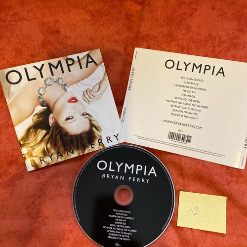 Olympia Bryan Ferry CD like new without jewel box