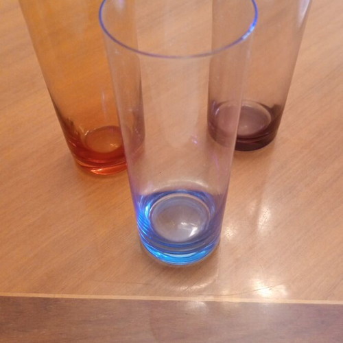 Vintage Mid-Century Modern highball glasses set of 3