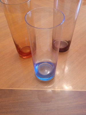 Vintage Mid-Century Modern highball glasses set of 3