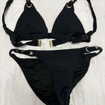 Black swimsuit with gold details Small SugarFree like new