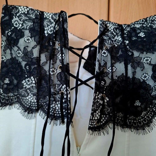 Cinema dress like new, black and white, size S