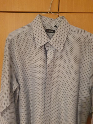 Seven Blue Men's Dress Shirt L Like New