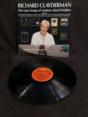 Richard Clayderman The Love Songs of Andrew Lloyd Webber βινύλιο μεταχειρισμένο σε πολύ καλή κατάσταση