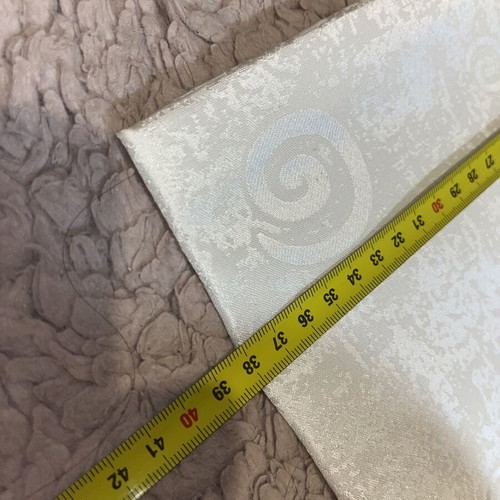 White pillowcases with patterns like new