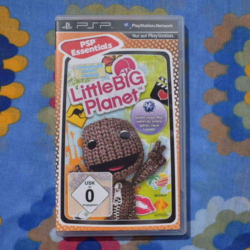 LittleBigPlanet PSP game like new, platform puzzle